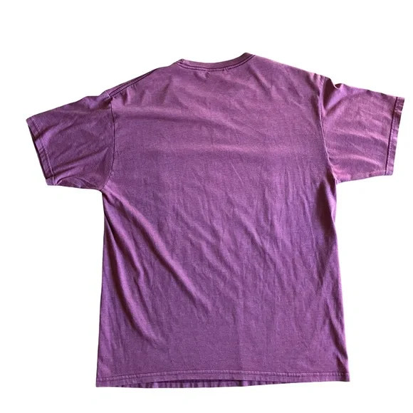 VTG Y2K Volcom Tshirt Adult Large Burgundy Classic Logo Skater Streetwear Surf - Picture 2 of 7